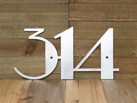 metal house numbers 6-inch|6 inch brass house letters.